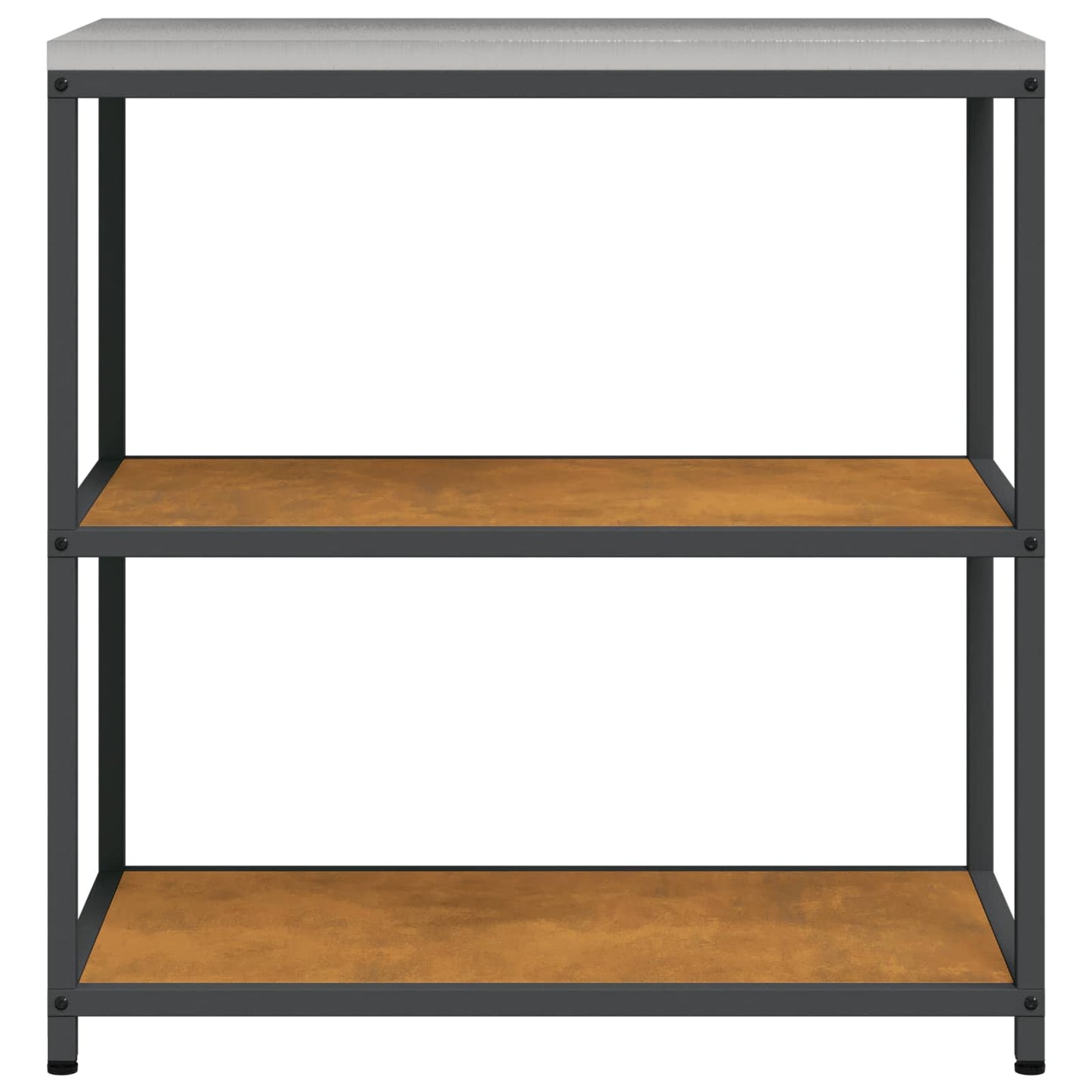 vidaXL Kitchen Storage HATTEM Rusty 90 x 50 x 92 cm Steel