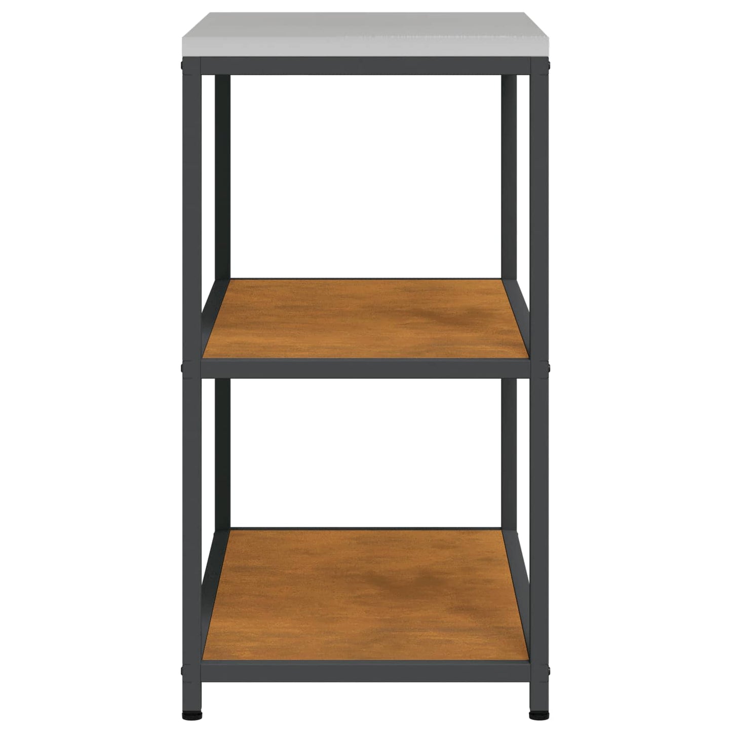vidaXL Kitchen Storage HATTEM Rusty 90 x 50 x 92 cm Steel