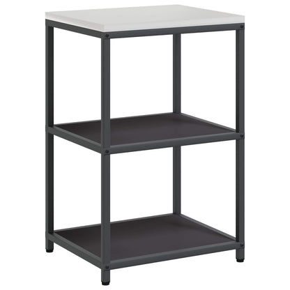 vidaXL Kitchen Storage HATTEM Black 60 x 50 x 92 cm Steel