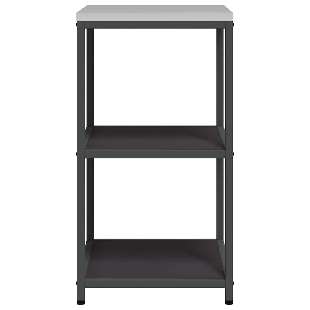 vidaXL Kitchen Storage HATTEM Black 60 x 50 x 92 cm Steel