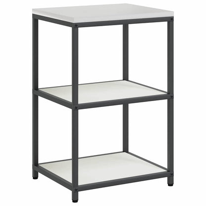 vidaXL Kitchen Storage HATTEM White 60 x 50 x 92 cm Steel