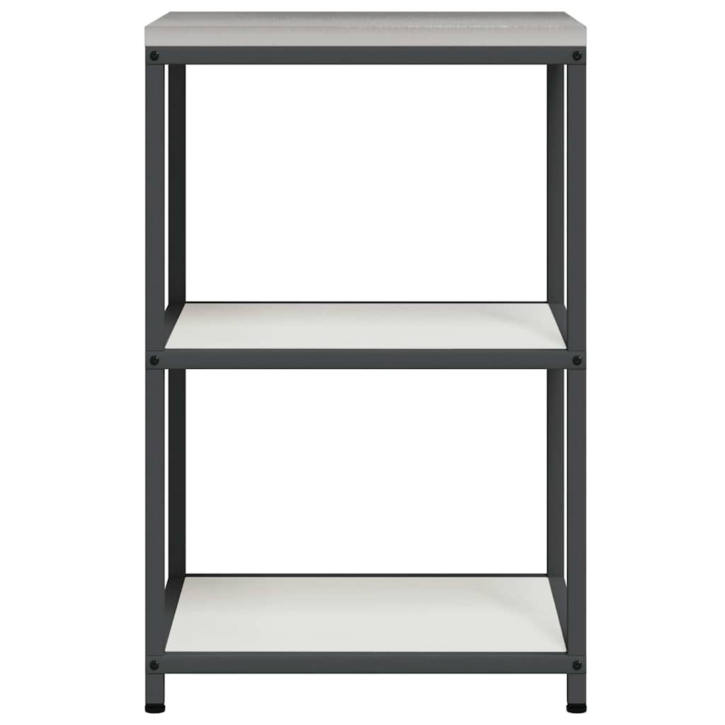 vidaXL Kitchen Storage HATTEM White 60 x 50 x 92 cm Steel
