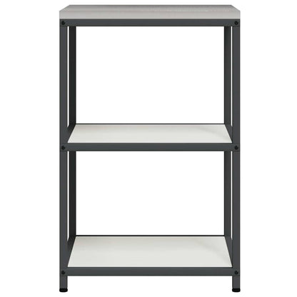 vidaXL Kitchen Storage HATTEM White 60 x 50 x 92 cm Steel