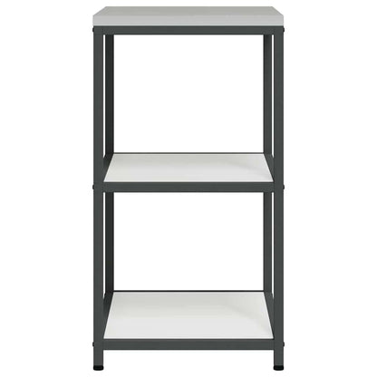 vidaXL Kitchen Storage HATTEM White 60 x 50 x 92 cm Steel