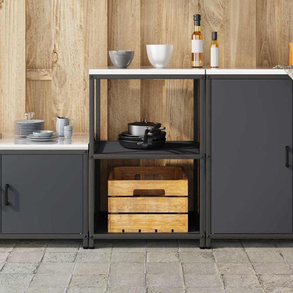 vidaXL Kitchen Storage HATTEM Anthracite 60 x 50 x 92 cm Steel