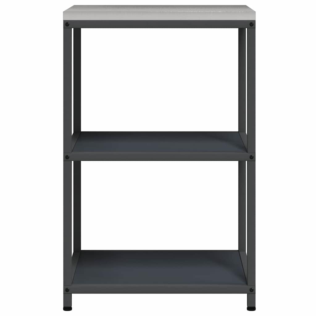 vidaXL Kitchen Storage HATTEM Anthracite 60 x 50 x 92 cm Steel