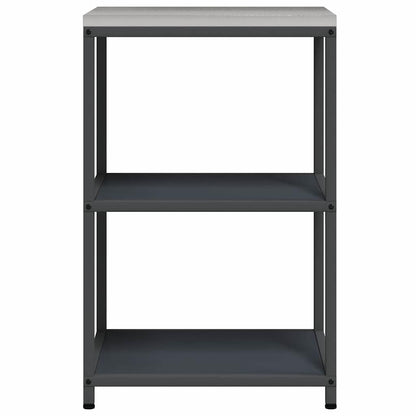 vidaXL Kitchen Storage HATTEM Anthracite 60 x 50 x 92 cm Steel
