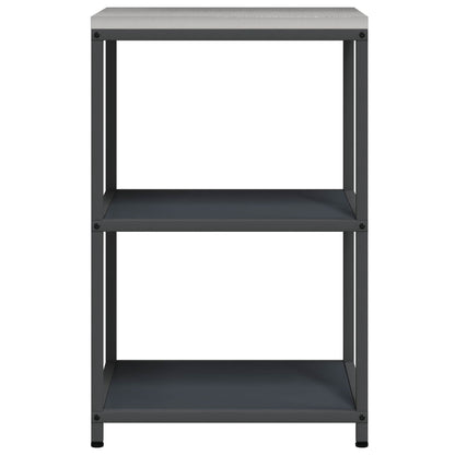 vidaXL Kitchen Storage HATTEM Anthracite 60 x 50 x 92 cm Steel