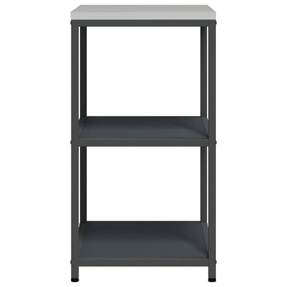 vidaXL Kitchen Storage HATTEM Anthracite 60 x 50 x 92 cm Steel