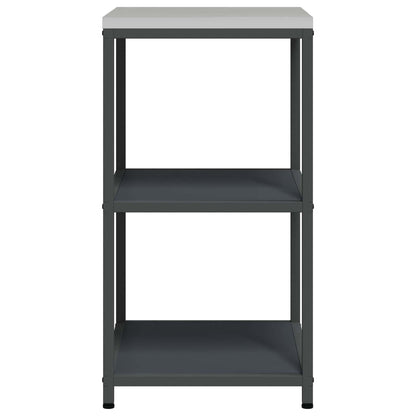 vidaXL Kitchen Storage HATTEM Anthracite 60 x 50 x 92 cm Steel