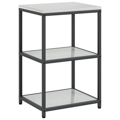 vidaXL Kitchen Storage HATTEM Silver 60 x 50 x 92 cm Steel