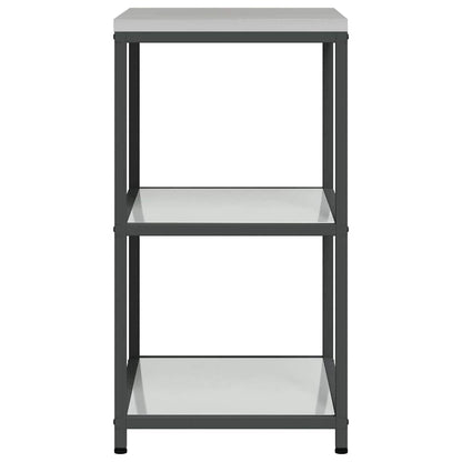 vidaXL Kitchen Storage HATTEM Silver 60 x 50 x 92 cm Steel