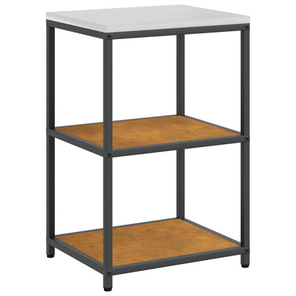 vidaXL Kitchen Storage HATTEM Rusty 60 x 50 x 92 cm Steel