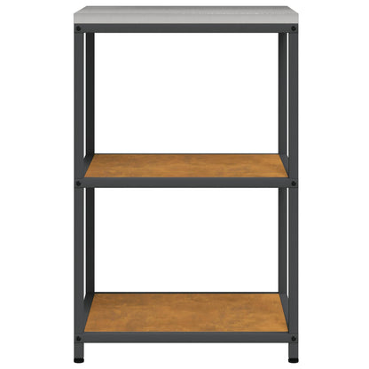vidaXL Kitchen Storage HATTEM Rusty 60 x 50 x 92 cm Steel