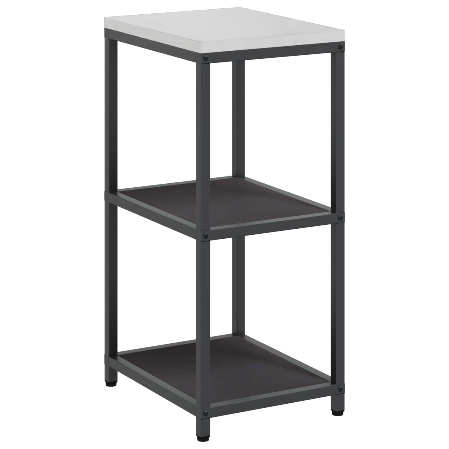 vidaXL Kitchen Storage HATTEM Black 40 x 50 x 92 cm Steel