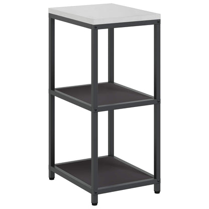 vidaXL Kitchen Storage HATTEM Black 40 x 50 x 92 cm Steel