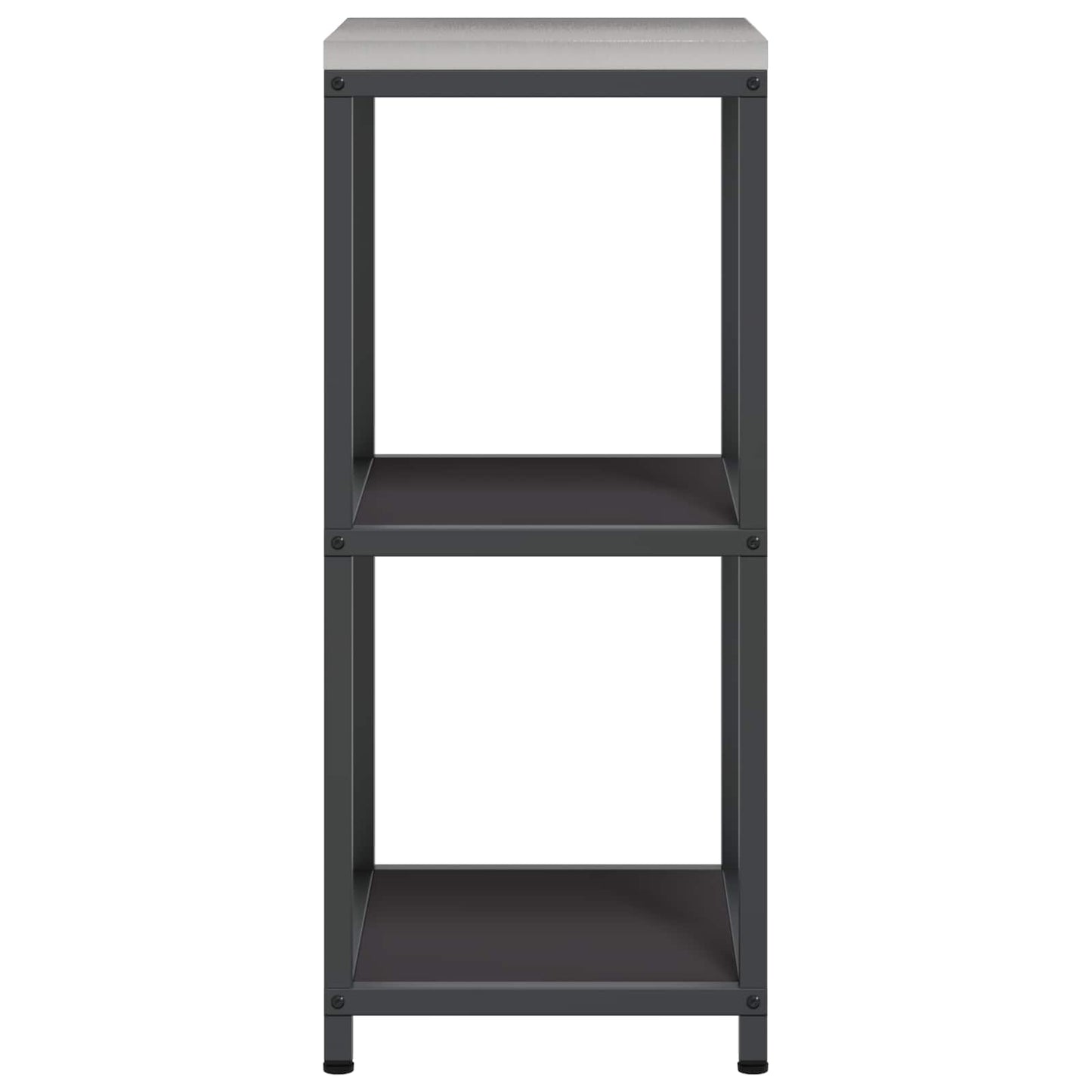 vidaXL Kitchen Storage HATTEM Black 40 x 50 x 92 cm Steel