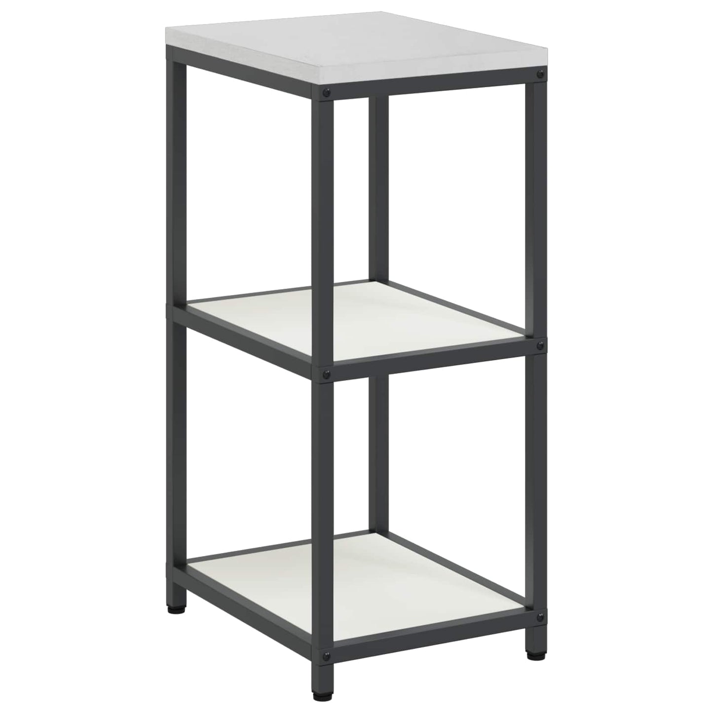 vidaXL Kitchen Storage HATTEM White 40 x 50 x 92 cm Steel