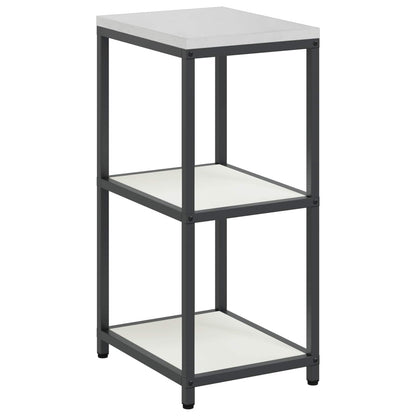 vidaXL Kitchen Storage HATTEM White 40 x 50 x 92 cm Steel