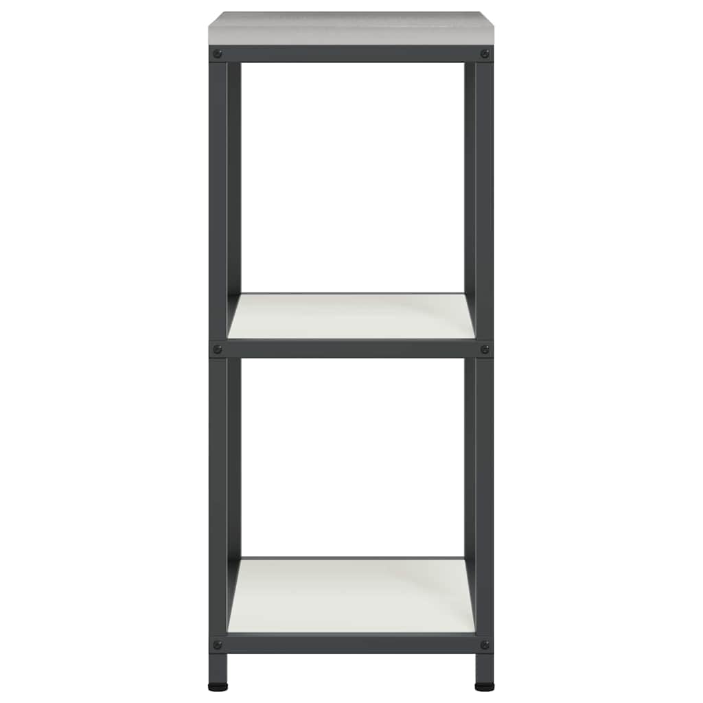 vidaXL Kitchen Storage HATTEM White 40 x 50 x 92 cm Steel