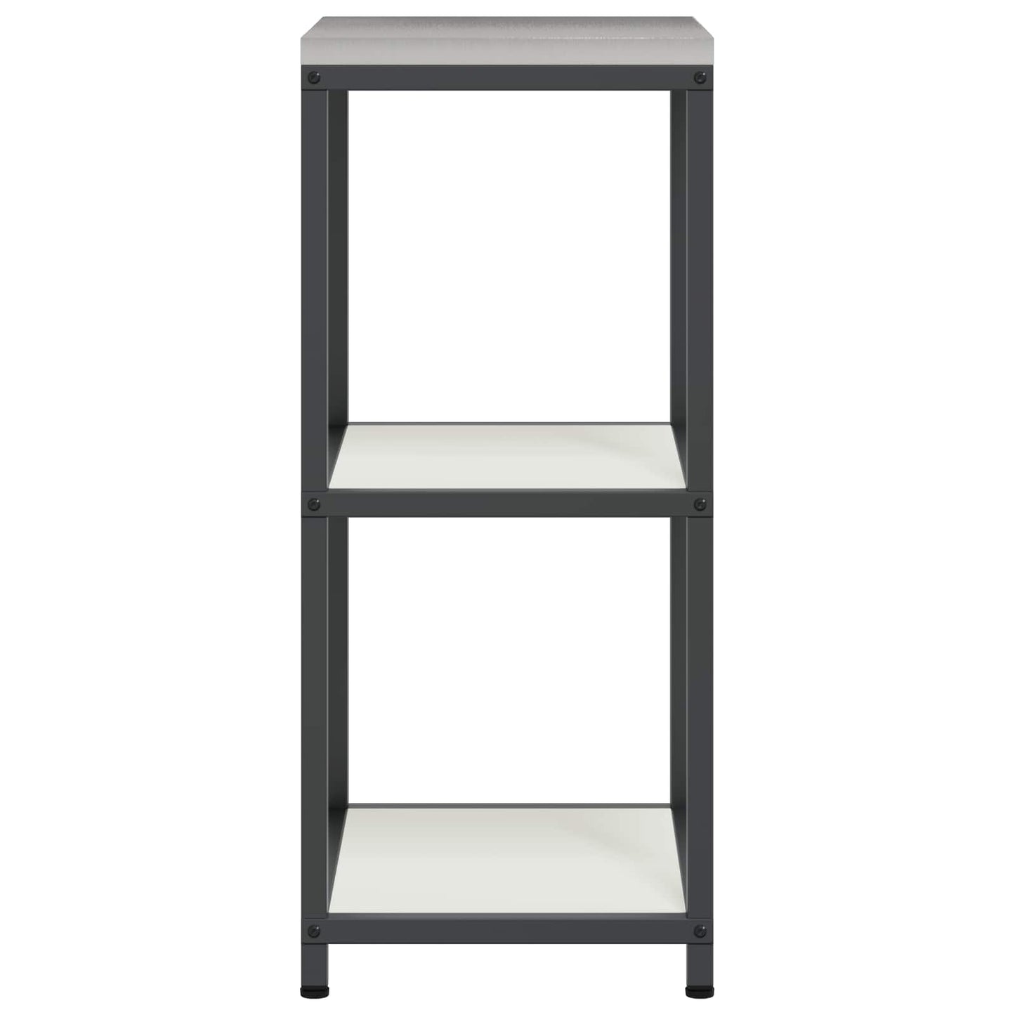 vidaXL Kitchen Storage HATTEM White 40 x 50 x 92 cm Steel