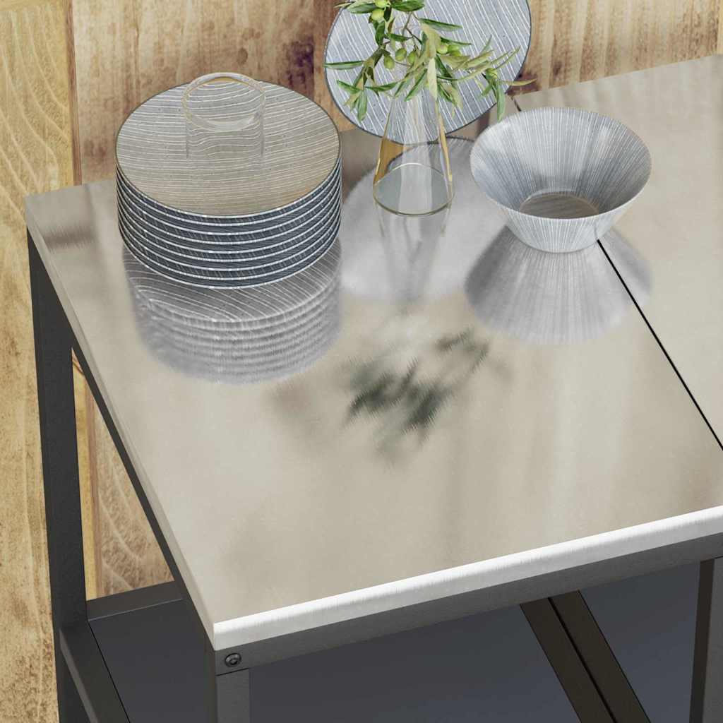 vidaXL Kitchen Storage HATTEM Anthracite 40 x 50 x 92 cm Steel