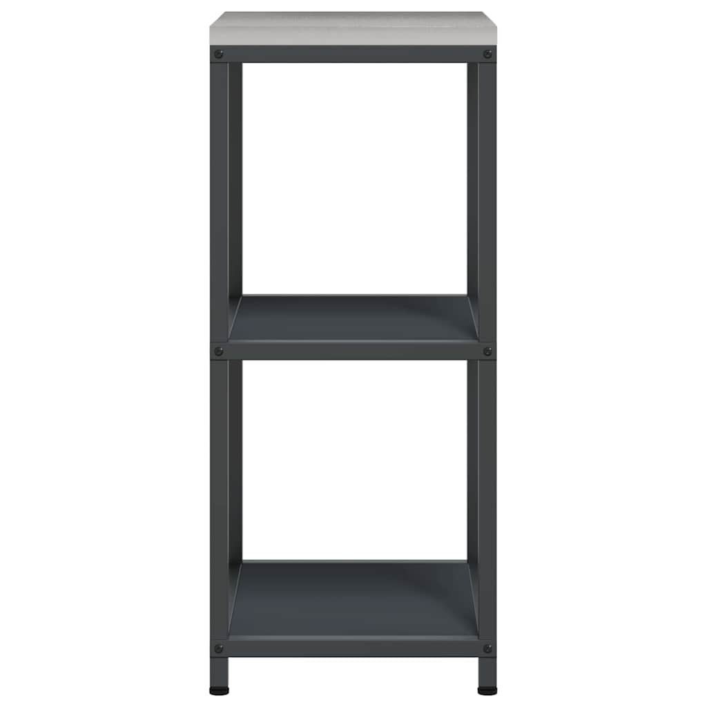 vidaXL Kitchen Storage HATTEM Anthracite 40 x 50 x 92 cm Steel