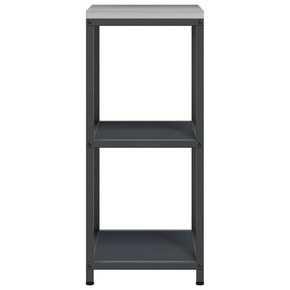 vidaXL Kitchen Storage HATTEM Anthracite 40 x 50 x 92 cm Steel