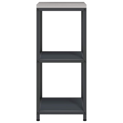 vidaXL Kitchen Storage HATTEM Anthracite 40 x 50 x 92 cm Steel