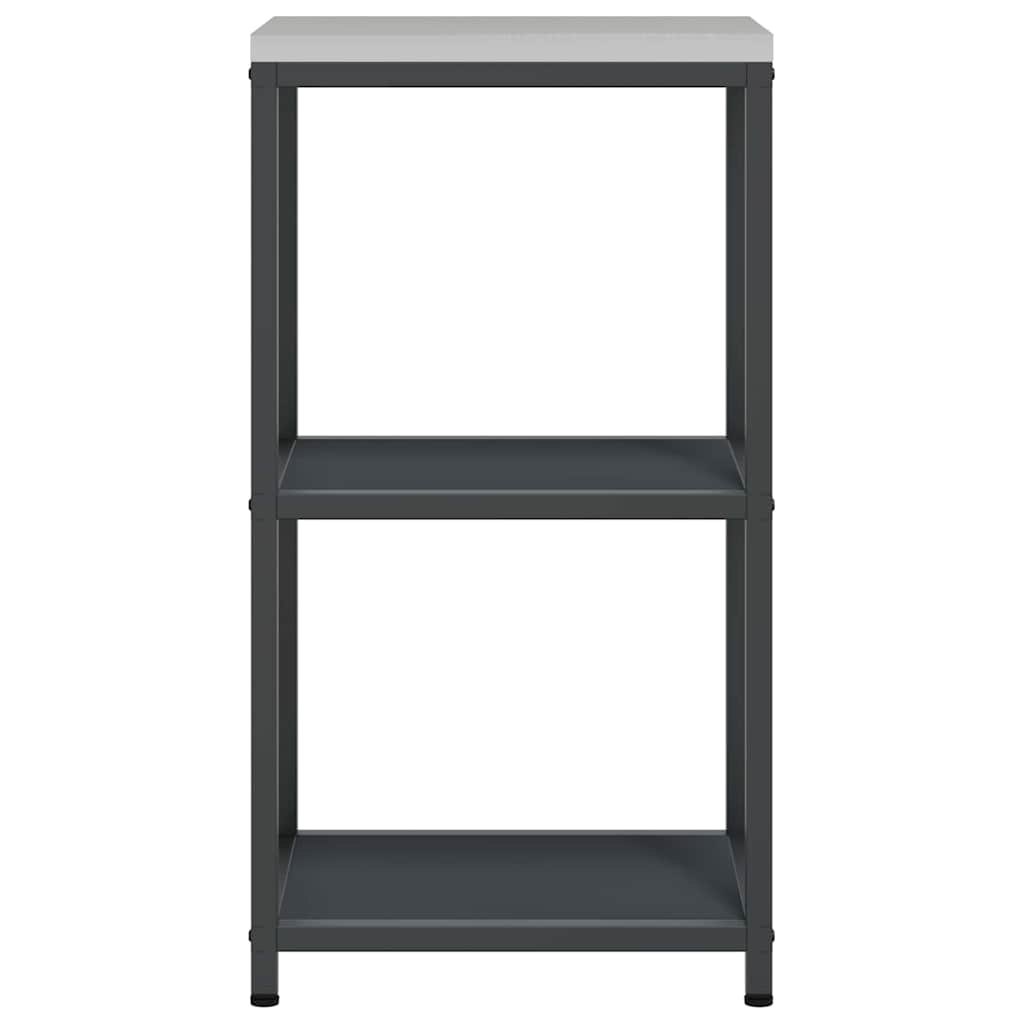 vidaXL Kitchen Storage HATTEM Anthracite 40 x 50 x 92 cm Steel