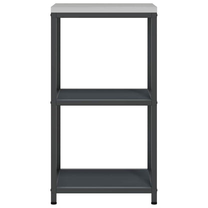 vidaXL Kitchen Storage HATTEM Anthracite 40 x 50 x 92 cm Steel