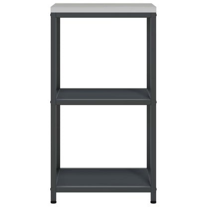 vidaXL Kitchen Storage HATTEM Anthracite 40 x 50 x 92 cm Steel