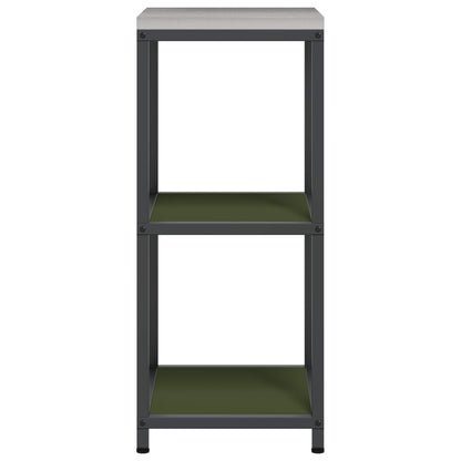 vidaXL Kitchen Storage HATTEM Olive Green 40 x 50 x 92 cm Steel