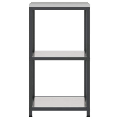 vidaXL Kitchen Storage HATTEM Silver 40 x 50 x 92 cm Steel