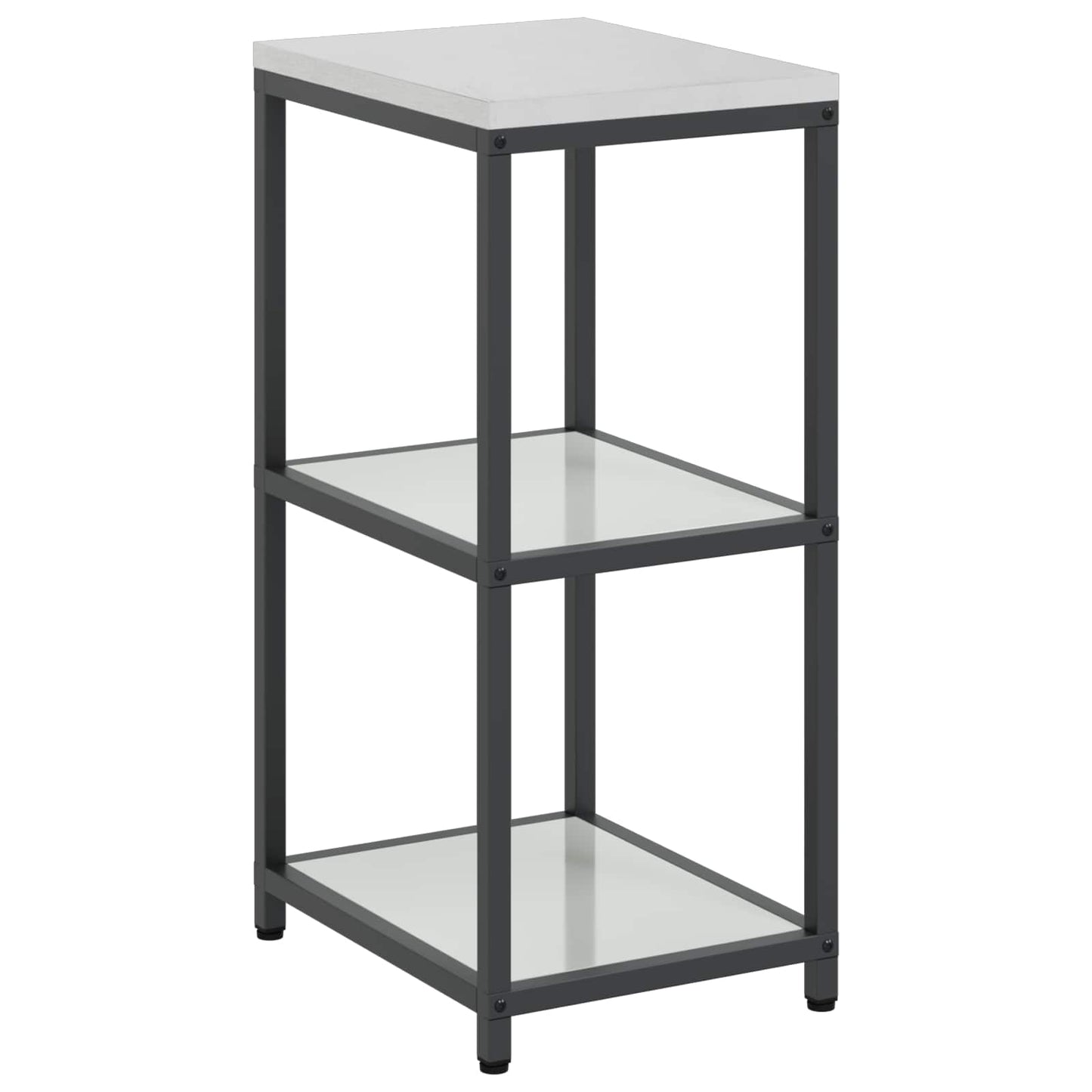 vidaXL Kitchen Storage HATTEM Silver 40 x 50 x 92 cm Steel