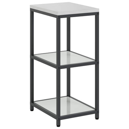 vidaXL Kitchen Storage HATTEM Silver 40 x 50 x 92 cm Steel