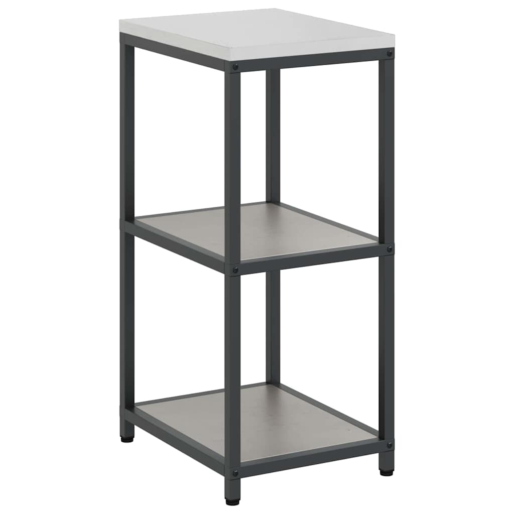 vidaXL Kitchen Storage HATTEM Rusty 40 x 50 x 92 cm Steel