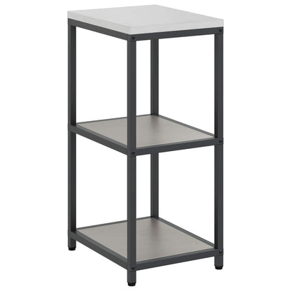 vidaXL Kitchen Storage HATTEM Rusty 40 x 50 x 92 cm Steel