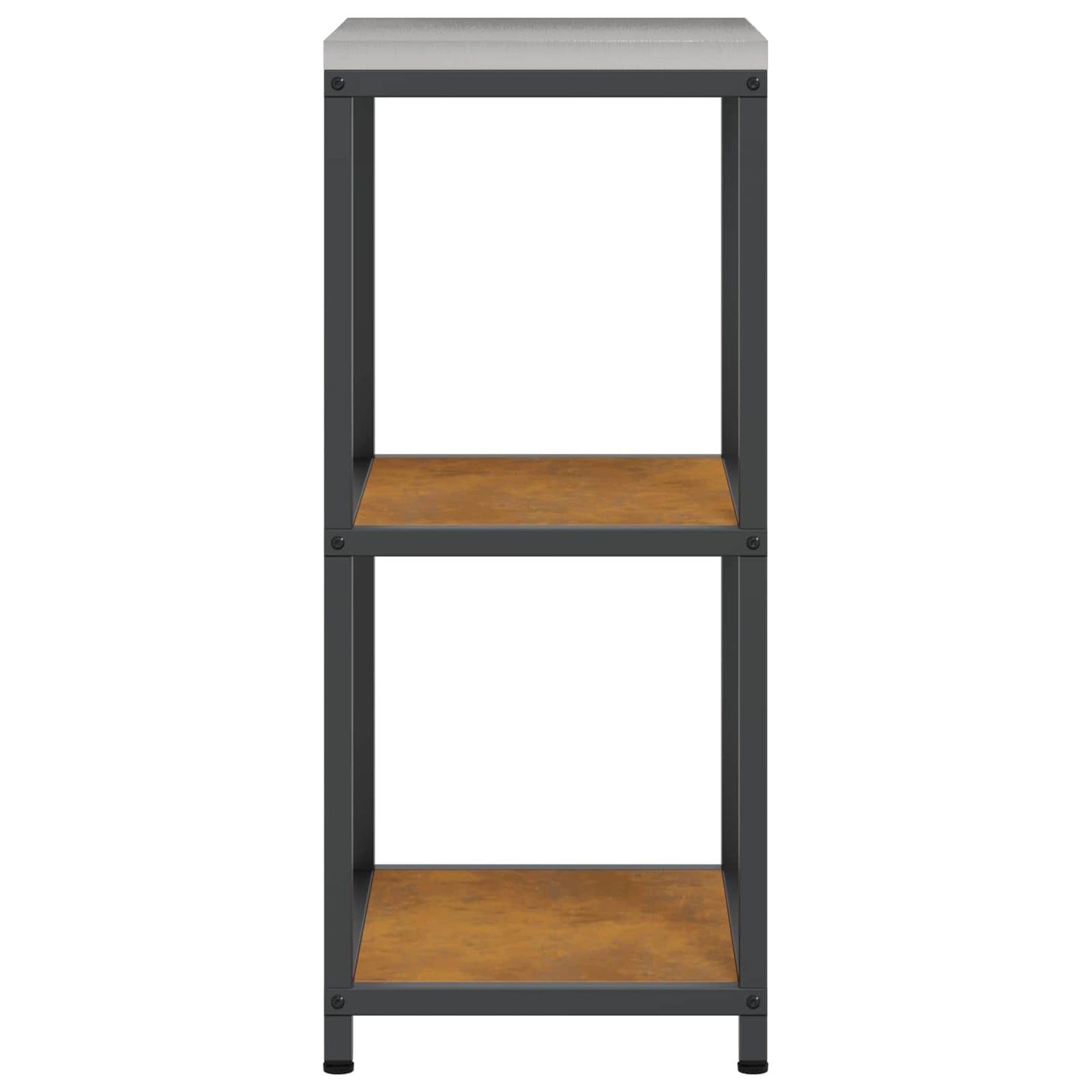 vidaXL Kitchen Storage HATTEM Rusty 40 x 50 x 92 cm Steel