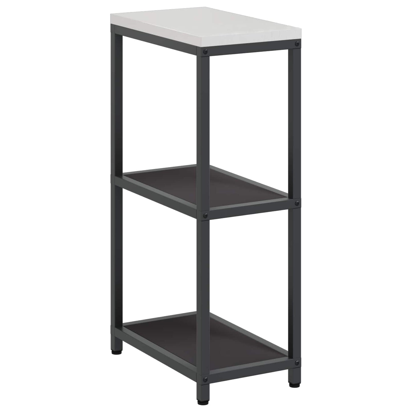 vidaXL Kitchen Storage HATTEM Black 30 x 50 x 92 cm Steel