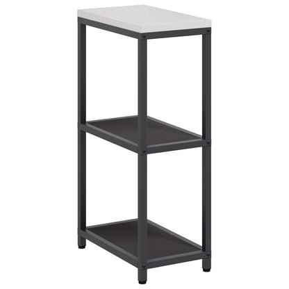 vidaXL Kitchen Storage HATTEM Black 30 x 50 x 92 cm Steel