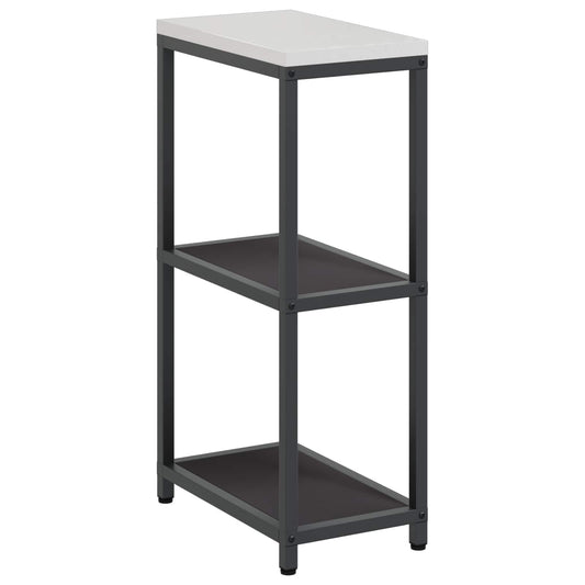 vidaXL Kitchen Storage HATTEM Black 30 x 50 x 92 cm Steel