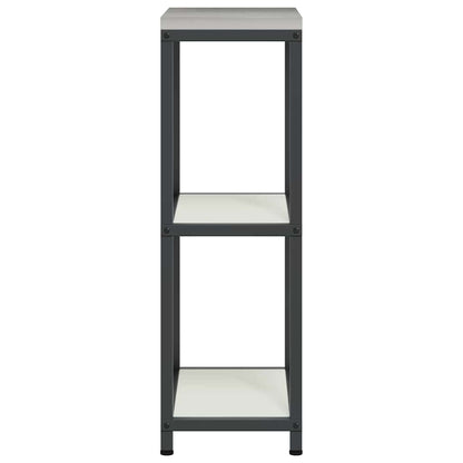 vidaXL Kitchen Storage HATTEM White 30 x 50 x 92 cm Steel