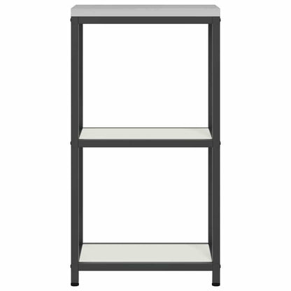 vidaXL Kitchen Storage HATTEM White 30 x 50 x 92 cm Steel