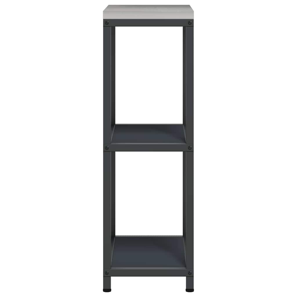 vidaXL Kitchen Storage HATTEM Anthracite 30 x 50 x 92 cm Steel