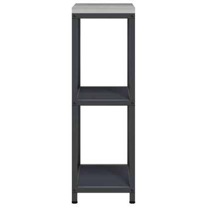 vidaXL Kitchen Storage HATTEM Anthracite 30 x 50 x 92 cm Steel