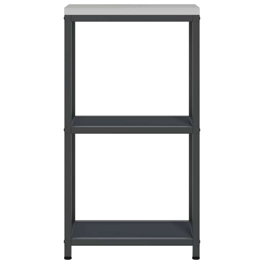 vidaXL Kitchen Storage HATTEM Anthracite 30 x 50 x 92 cm Steel