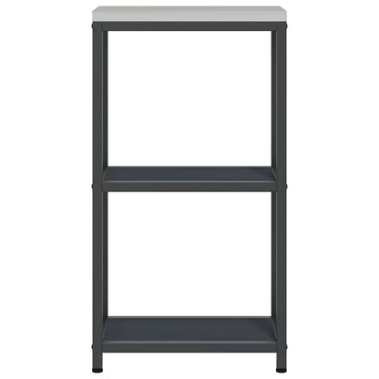 vidaXL Kitchen Storage HATTEM Anthracite 30 x 50 x 92 cm Steel
