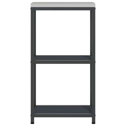 vidaXL Kitchen Storage HATTEM Anthracite 30 x 50 x 92 cm Steel