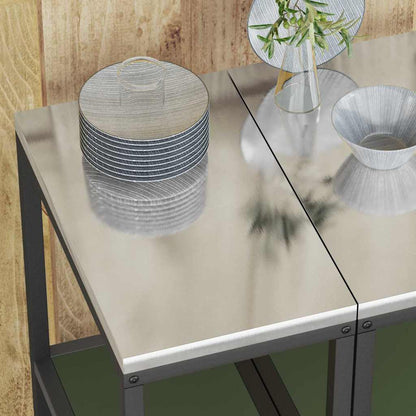 vidaXL Kitchen Storage HATTEM Olive Green 30 x 50 x 92 cm Steel